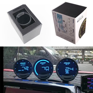 10 couleurs Greddi Sirius OBD2 LCD Racing-Gauge Turbo Speed Volts Température eau et huile Pression RPM Rapport A/F Carburant Pas de contrôleur requis - Product Image 4
