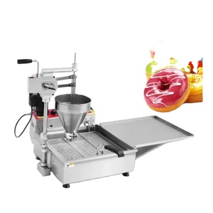Machine à mini-beignets manuelle de haute qualité à 6 rangées, machine à snacks avec certification CE - Product Image 1