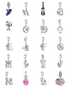 Bracelet DIY pour enfants Pan Family Golden Rose Gold Life Tree avec perles en forme de cœur et accessoires breloques plaqués or rose - Product Image 3