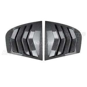 Pour BMW Série 3 E90 320i 330i M3 2005-2011 Kits de style pour voitures, Cache de persienne de fenêtre latérale arrière, Cache de persienne de vitre de panneau latéral arrière - Product Image 5