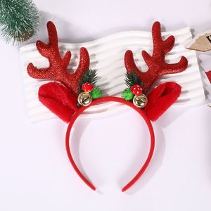 Factory Children's Christmas Cloth <b>Dress</b> Headband with Buckle Spring Design Customized Fashionable Zhejiang Party Decorations - Product Image 2
