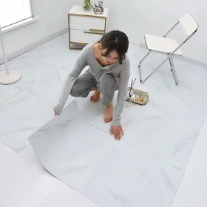 * OUTLET * 6 piastrelle per pavimento in PVC quadrato 40x40cm effetto marmo-casa e giardino/articoli per la casa - Product Image 2