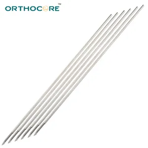 End Thread Pin K Wire kirschner Stainless steel Veterinary Orthopedic Instruments length 250mm
