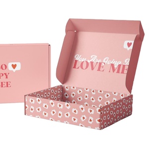 Hot Double side printing custom print cardboard packaging paper box custom logo paper packaging box