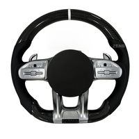 Volant en fibre de carbone adapté aux voitures Mercedes-AMG Classe C W204 C63 W212 W218 W207 W172 SLK