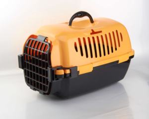 Pembawa Udara Hewan Peliharaan, Plastik Bergelombang Kandang Penerbangan Anjing - Product Image 3