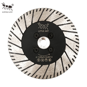 Disco <span class=keywords><strong>de</strong></span> Corte y Pulido <span class=keywords><strong>de</strong></span> Diamante <span class=keywords><strong>de</strong></span> Grado Industrial LITTLE ANT <span class=keywords><strong>de</strong></span> 125 mm (5 Pulgadas) para Mármol - Product Image 1