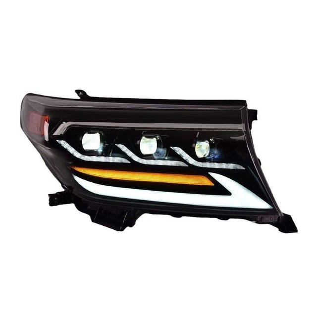 Car Lights for Toyota Land Cruiser LC200 2008-2015 DRL Head Lamp FJ200 Turn Signal Full LED Auto Accessories