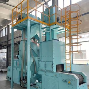 <span class=keywords><strong>Machine</strong></span> de polissage de roue de fabricant de <span class=keywords><strong>machine</strong></span> de grenaillage de convoyeur à bande de grillage de productivité élevée - Product Image 4