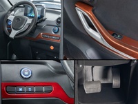 Auto Eléctrico Sedán Homologado por Wvta EEC L6e Sin Licencia de Conducir, 4 Ruedas, Motor Único, Batería de Litio con Cámara Trasera, China