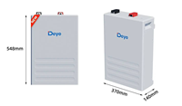 Batterie LiFePO4 Deye SE-F5 d'origine, 51,2 V 100 Ah 5,12 kWh, montage mural, batterie de stockage d'énergie solaire pour onduleur hybride Deye