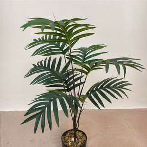 Plantas <span class=keywords><strong>verdes</strong></span> simuladas, pequeñas hojas de girasol, ramilletes de plantas artificiales para paisajismo <span class=keywords><strong>y</strong></span> decoración del hogar - Product Image 5