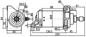 Nuevo Conjunto <span class=keywords><strong>de</strong></span> Arranque para Motores <span class=keywords><strong>de</strong></span> Yate Gongjiu <span class=keywords><strong>Serie</strong></span> 12V/0.6KW 428000-1101/190-6185/18875 - Product Image 4