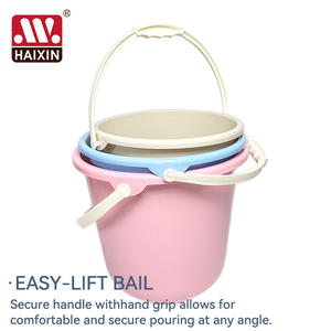 Cubo <span class=keywords><strong>de</strong></span> plástico con asa y rejilla para baño y exteriores, organizador <span class=keywords><strong>de</strong></span> juguetes y artículos líquidos, 16L/20L/25L - Product Image 3