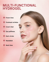 Marque privée Coussinets pour cernes Anti-rides Caféine Gel de cristaux Hydrogel Patch pour les yeux Collagène