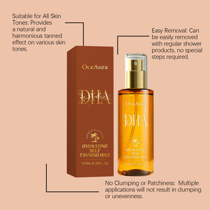 <span class=keywords><strong>Protector</strong></span> <span class=keywords><strong>Solar</strong></span> y Acelerador de Bronceado de Marca Privada de 100 ml, Spray Bronceador Impermeable para Exteriores para el Cuerpo - Product Image 3
