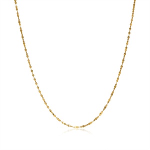 Fashion 316L Stainless Steel 18k PVD & Gold Plated Zircon Anniversary Women's Link <b>Necklace</b> <b>Chains</b> - Product Image 1