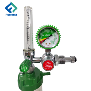 Regulador de Oxígeno de Latón BS3 Personalizado, Conexión de Cilindro CGA de Acero Inoxidable, Regulador de Gas de Oxígeno Macho BS3 NPT - Product Image 3