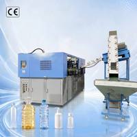 Máquina para Fabricar Botellas de PET de 4 Cavidades, 4500BPH, Control PLC, Fabricante de Fábrica China