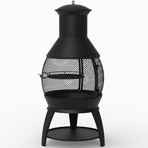 Cheminée portable <span class=keywords><strong>de</strong></span> haute qualité pour le camping, foyer extérieur à bois, vente en gros - Product Image 2