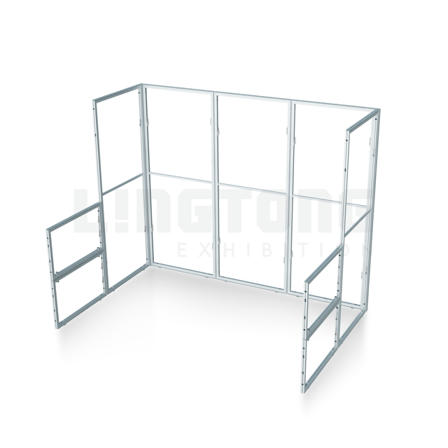 Modular Lightweight Quick Set-up Aluminum Frame Portable Expo Display for Exhibition Booth Trade Show Equipment