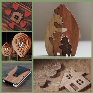 Paquete de 8 Láminas Cuadradas de <span class=keywords><strong>Madera</strong></span> Contrachapada de Nogal de Alta Resistencia, 12x12x1/8 Pulgadas (3mm), para Corte y Grabado Láser, Manualidades en <span class=keywords><strong>Madera</strong></span> sin Acabado, Pirograbado - Product Image 6
