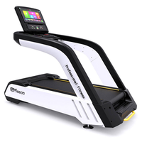 Caminadora Eléctrica Comercial con Motor de 7HP, Panel de Control Táctil LCD de 21.5 Pulgadas, Máquina de Correr de Alta Resistencia para Gimnasios y Clubes de Fitness