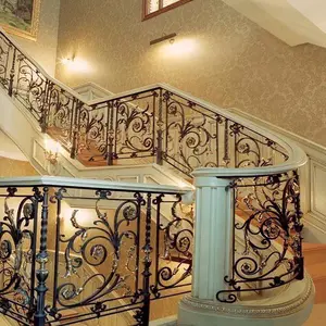 인도 스타일 단철 인테리어 계단 난간 부품 디자인