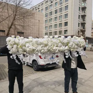 EG-L001 New Items 2 Meter Length Telephone Booth Arch Row Aisle Wedding Decoration Table Centerpiece Flower Runner