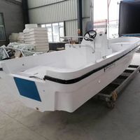Yacht à double pont en fibre de verre P-a-n-g-a de 23 pieds, bateau de pêche en rivière, yacht