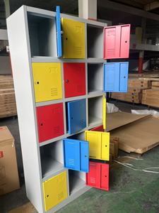 Высококачественный 15-дверный компактный шкафчик HPL металлический шкафчик для хранения в спортзале с замком для ключа для офисного персонала решение для хранения одежды - Product Image 5