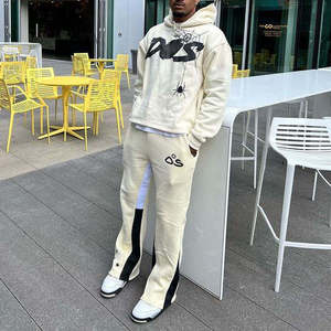 Bộ đồ thể thao nam Kodo Designer phong cách mới, thiết kế riêng, kiểu dáng streetwear, quần jogger có khóa kéo, chất liệu cotton 500 gsm - Product Image 2