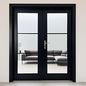 Paneles con bisagras para puertas de vidrio giratorias de aluminio de 71*92 pulgadas modernas para suministro de vista amplia del centro comercial Mercado norteamericano - Product Image 6