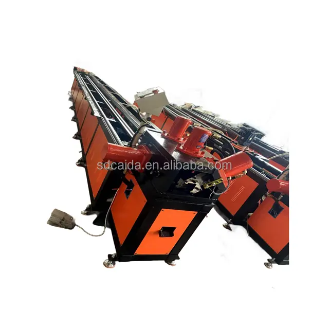 Fully automatic round pipe punching machine angle steel punching and cutting all-in-one machine