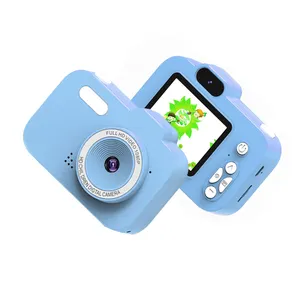 YYTech Y8多语言1080P高清双镜头摄影幼儿儿童数码摄像机儿童3至6岁生日玩具礼物