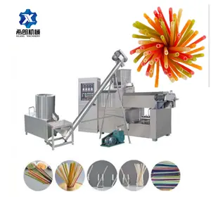 Edible Drinking Straws Making Machine Rice Straw Processing Line Rice Straw Making Machine