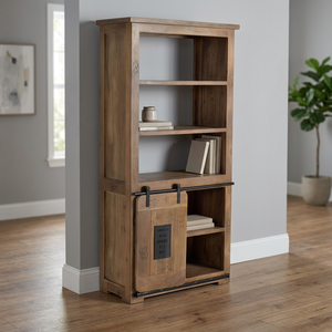 Étagère à livres en bois moderne et écologique avec un design d'étagères spacieuses pour la maison, le bureau, le salon et les projets de mobilier commercial - Product Image 2