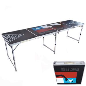 <span class=keywords><strong>Mesa</strong></span> <span class=keywords><strong>de</strong></span> Beer <span class=keywords><strong>Pong</strong></span> Plegable Portátil <span class=keywords><strong>de</strong></span> Aluminio Profesional para Interiores y Exteriores, <span class=keywords><strong>de</strong></span> 8 Pies <span class=keywords><strong>de</strong></span> Largo, para Fiestas y Juegos <span class=keywords><strong>de</strong></span> Beber - Product Image 2