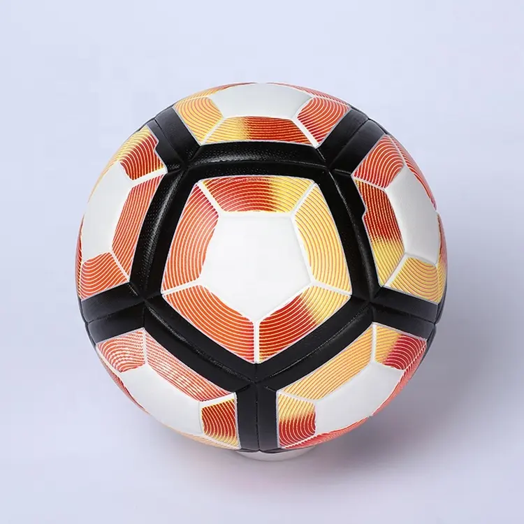 thermal bonded PU Trendy Soccer Ball Best Quality Professional Soccer Customized Design Official Size And Weight Soccer Ball