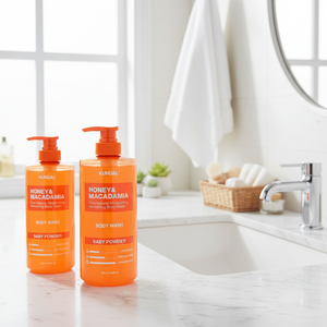 Kundal 500มล. ครีมอาบน้ำธรรมชาติพร้อมน้ำผึ้งและแมคคาเดเมียสีขาวมัสค์ - Product Image 3