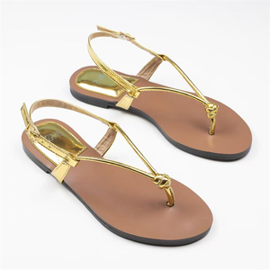 Nuovi Sandali Bassi da Donna <span class=keywords><strong>2026</strong></span>, Scarpe Estive da Spiaggia, Sandali Romani Classici con Cinturino Posteriore, Infradito alla Moda da Donna - Product Image 3