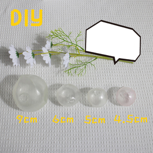 ลูกบอลกลมสีขาว TPR บรรเทาความเครียด ของเล่น DIY สำหรับบรรจุของเล่นคลายเครียด - Product Image 3