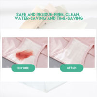 KELEE Tablettes Lessive Nettoyage Puissant pour Sous-vêtements et Lingettes Détachantes pour Vêtements de Bébé