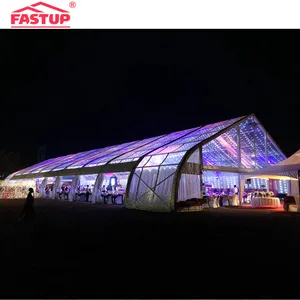 Tenda Pesta Taman Besar PVC Jernih untuk Acara Luar Ruangan