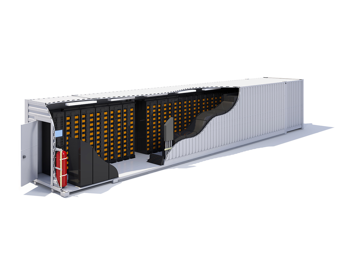 ESS Container Battery System For Solar Storage 1 Mwh 2 Mwh 200kwh 500kwh