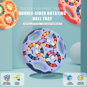 Jouets anti-stress Magic Bean pour les doigts, jeu éducatif pour le cerveau, cube de puzzle rotatif pour enfants - Product Image 5