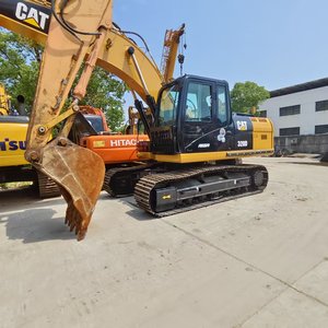 Excavatrice d'occasion robuste et puissante 320D2L, poids opérationnel de 20 tonnes, moteur Caterpillar 109 kW, importé du Japon, pompe, roulement, PLC - Product Image 1