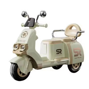 Nueva Motocicleta Eléctrica para Niños, Juguete para Montar, Motocicleta de Tres Ruedas con Batería, Motocicleta Eléctrica Económica para Niños - Product Image 3