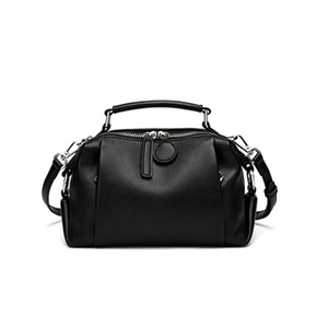 Sac Boston Zenos rétro en cuir PU, grande capacité, décontracté, bandoulière/épaule, polyvalent, toutes saisons, mode, pour trajets quotidiens - Product Image 2