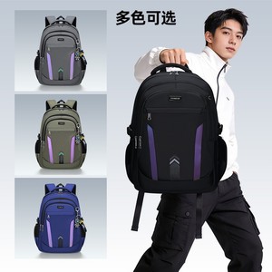 Pikbear Student <b>Backpack</b> 15 Inches Lightweight Spine Protecting Large Capacity Multi Compartment Waterproof For School Education - Product Image 1